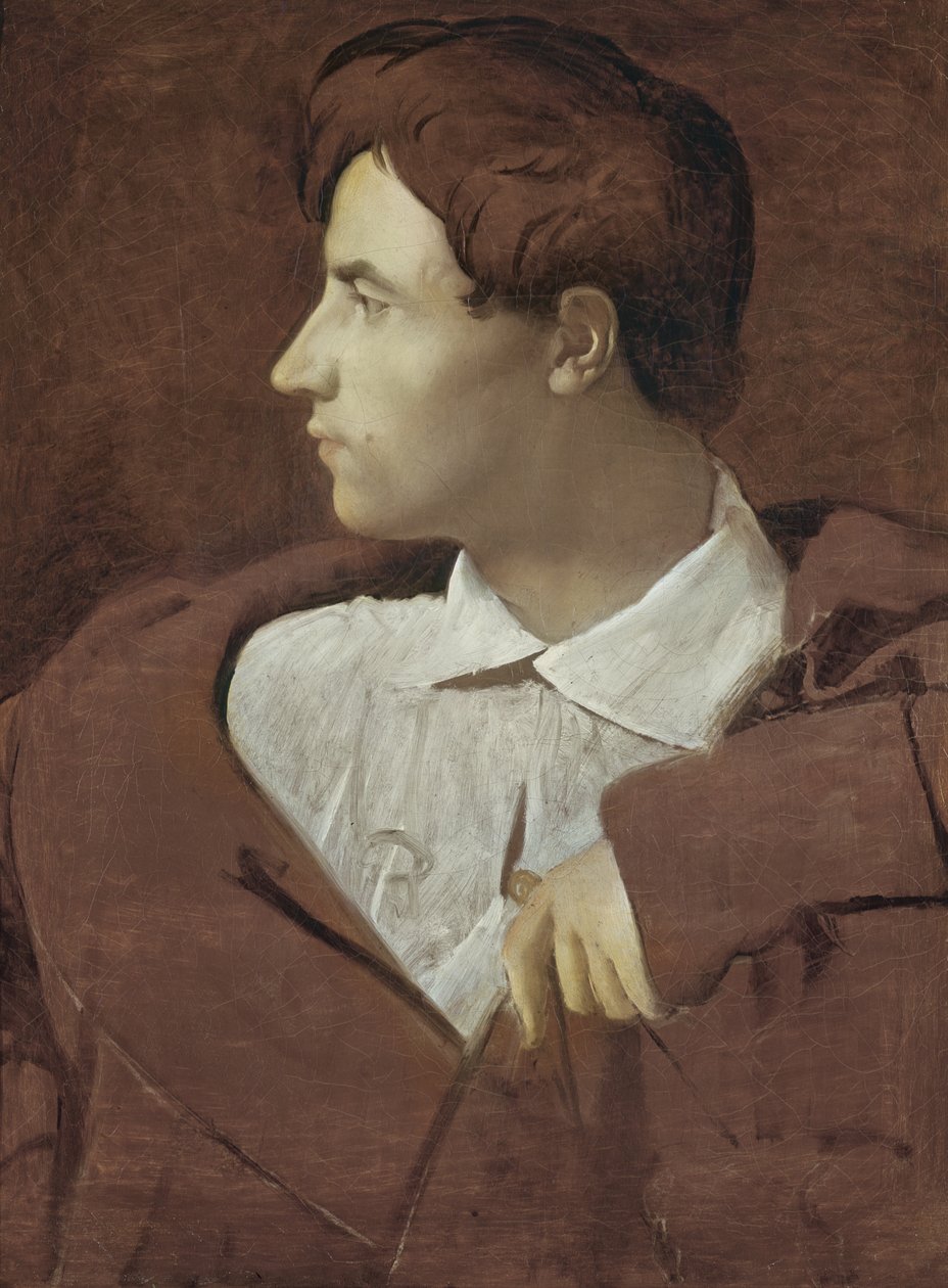 Jean-Baptiste Desdeban的肖像（1781-1833）c.1810 作者 让·奥古斯特·多米尼克·英格里斯