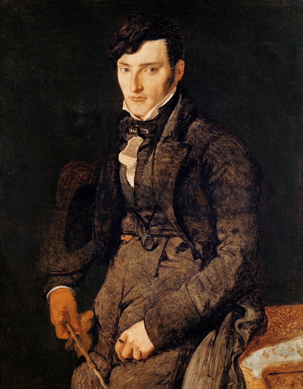 Jean-Pierre Francois Gilibert（1783-1850）1804-05的肖像 作者 让·奥古斯特·多米尼克·英格里斯