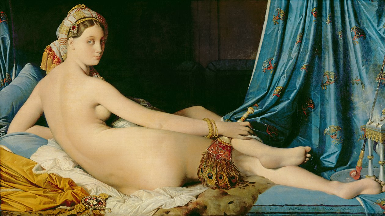 Grande Odalisque 作者 让·奥古斯特·多米尼克·英格里斯