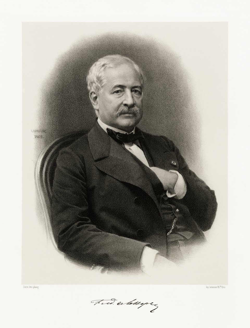 费迪南德德莱塞普斯，1865-66 作者 让·巴蒂斯特·阿道夫·拉福斯
