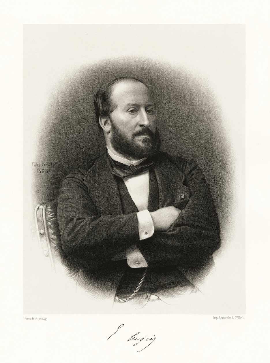 William Victor Emile Augier，1865-66 作者 让·巴蒂斯特·阿道夫·拉福斯