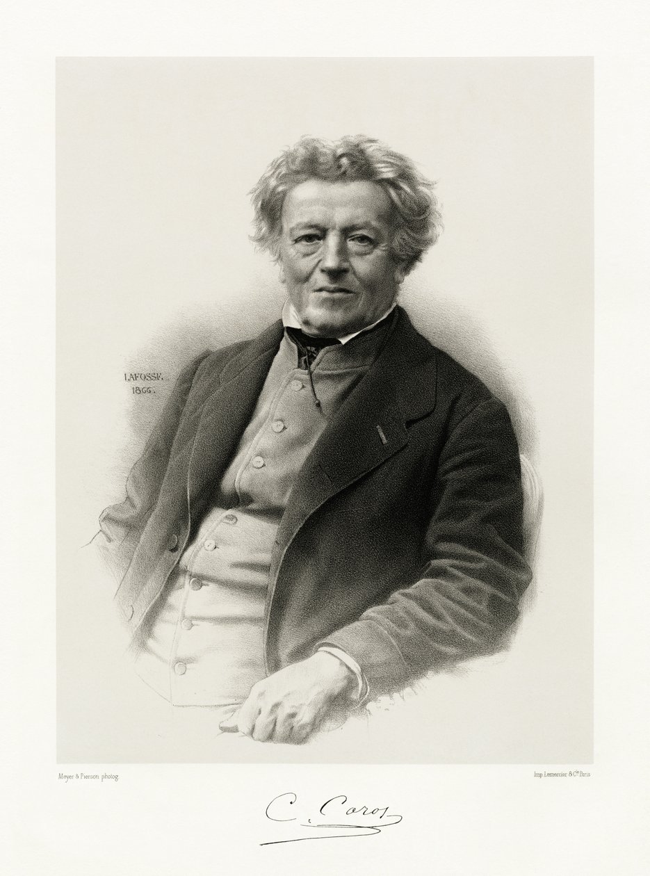 Jean Baptiste Camille Corot，1865-66 作者 让·巴蒂斯特·阿道夫·拉福斯
