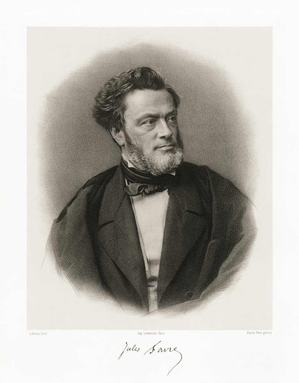 Jules Claude Gabriel Favre，1865-66 作者 让·巴蒂斯特·阿道夫·拉福斯