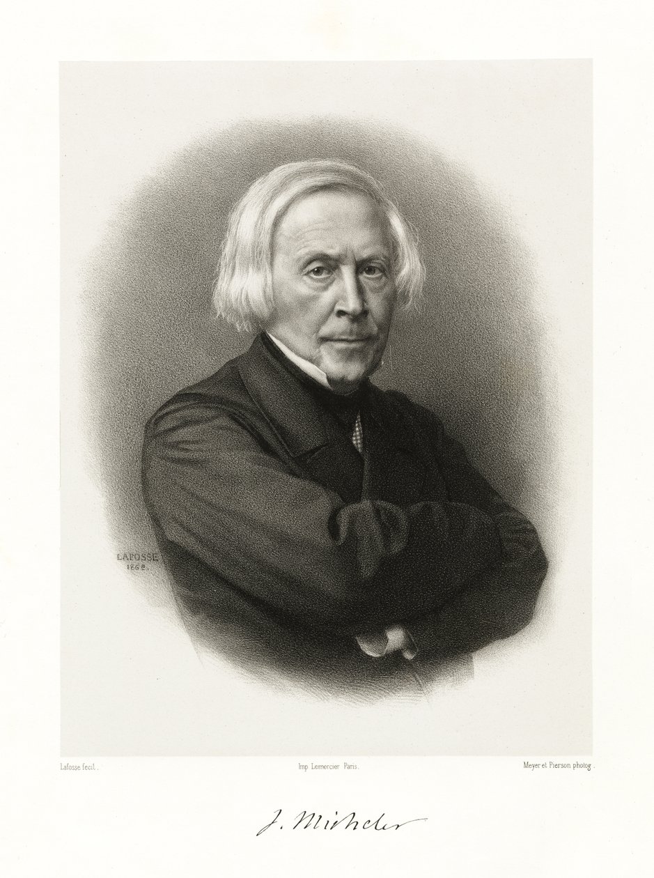 Jules Michelet，1865-66 作者 让·巴蒂斯特·阿道夫·拉福斯