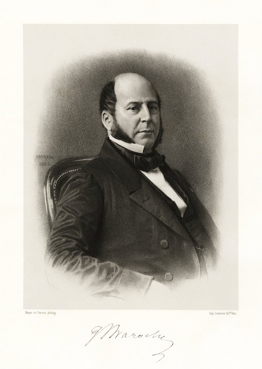 Pierre Jules Baroche，1865-66 作者 让·巴蒂斯特·阿道夫·拉福斯