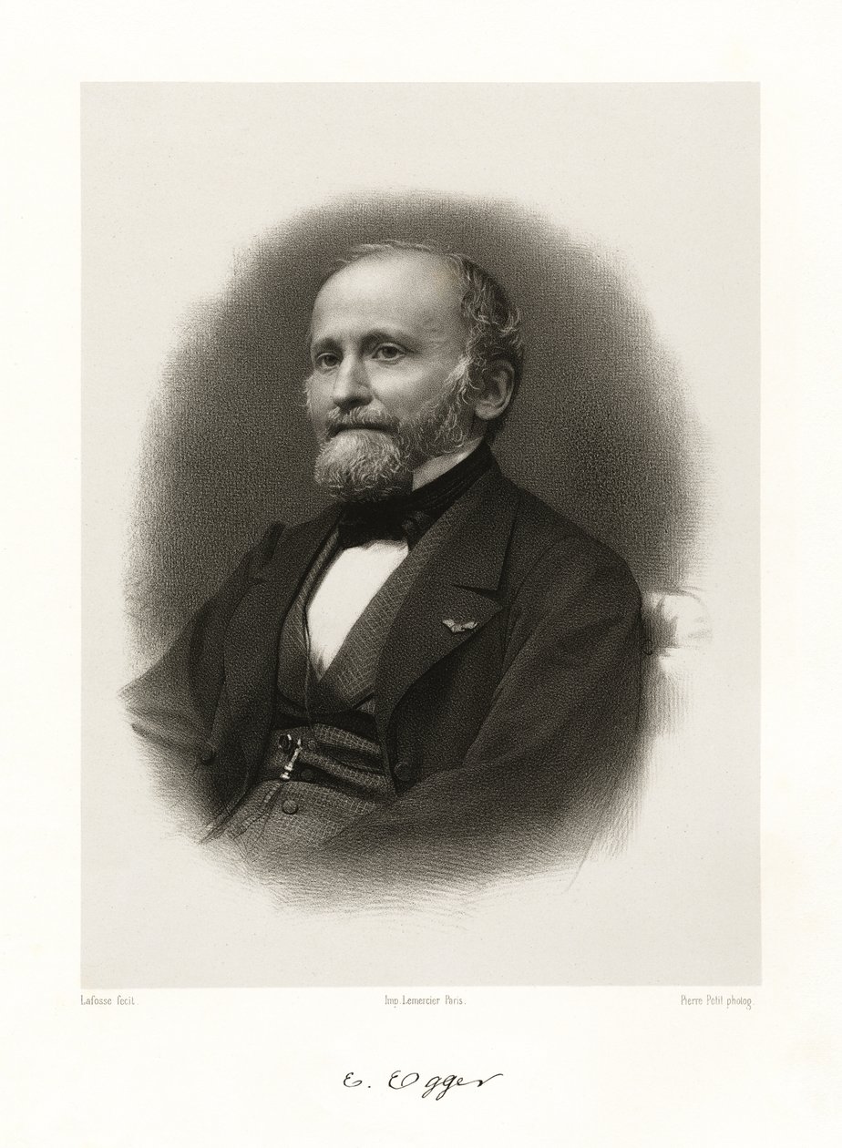 Emile Egger，1865-66 作者 让·巴蒂斯特·阿道夫·拉福斯