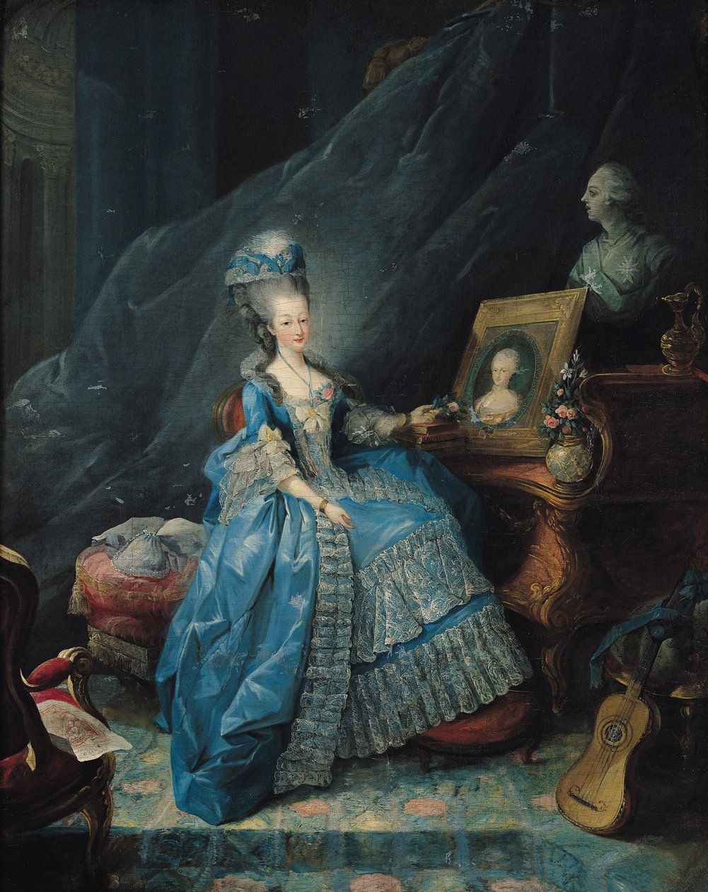 Savoy的Marie Therese（1756-1805）1775 作者 让·巴蒂斯特（Jean Baptiste）Andre Gautier D'Agoty