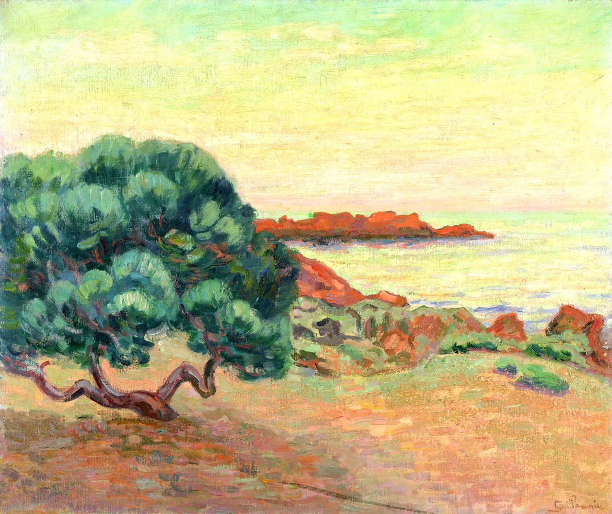 Midi Landscape，1898 作者 让·巴蒂斯特·阿曼德·纪尧姆
