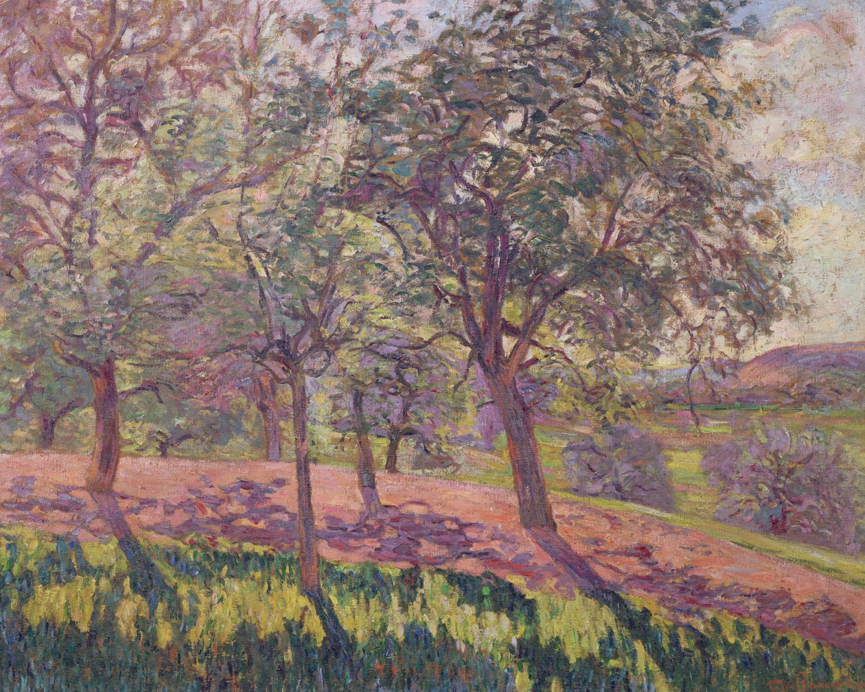 圣克伦地区，春天，c.1886 作者 让·巴蒂斯特·阿曼德·纪尧姆