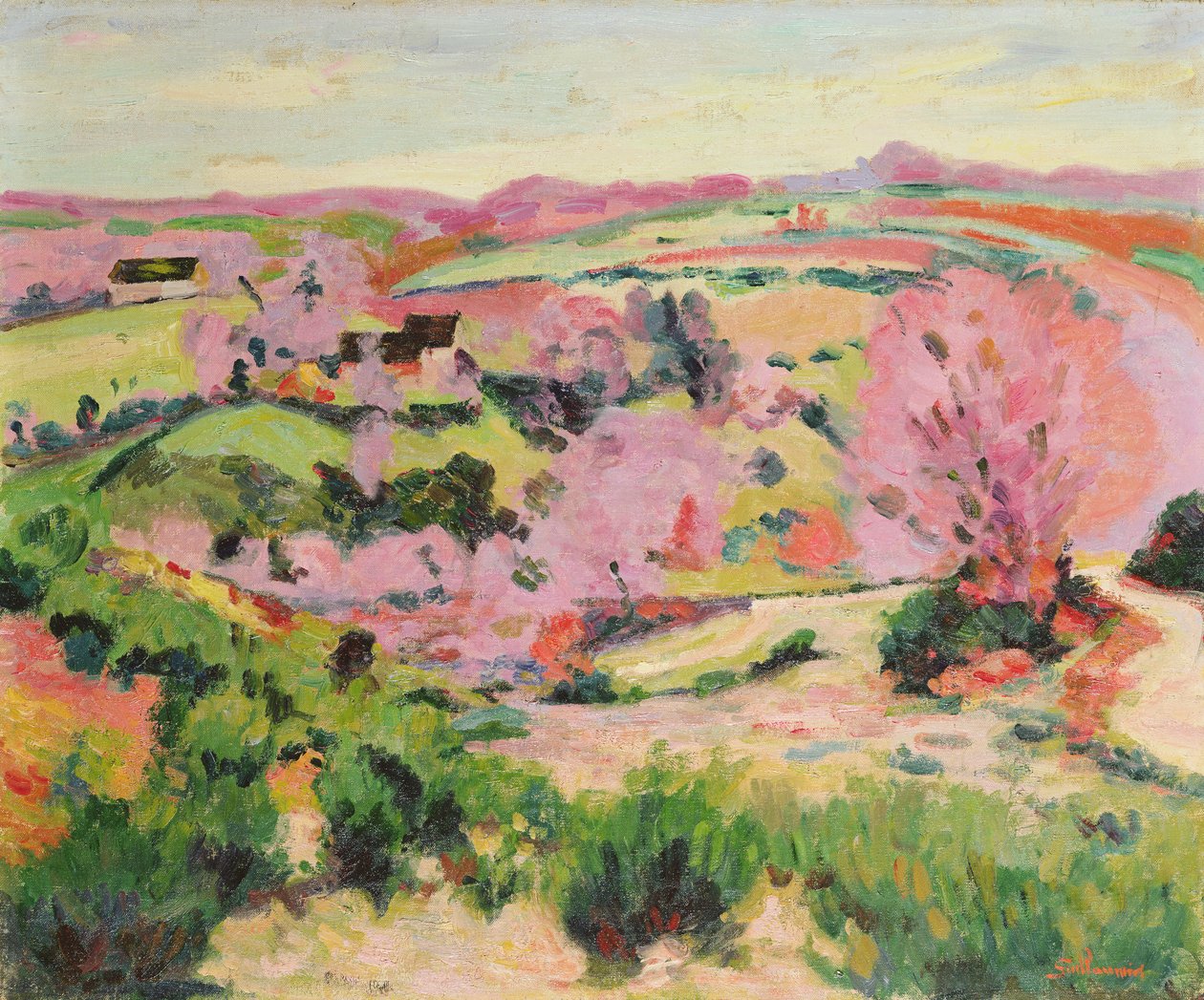 塞德勒山谷，1916年 作者 让·巴蒂斯特·阿曼德·纪尧姆