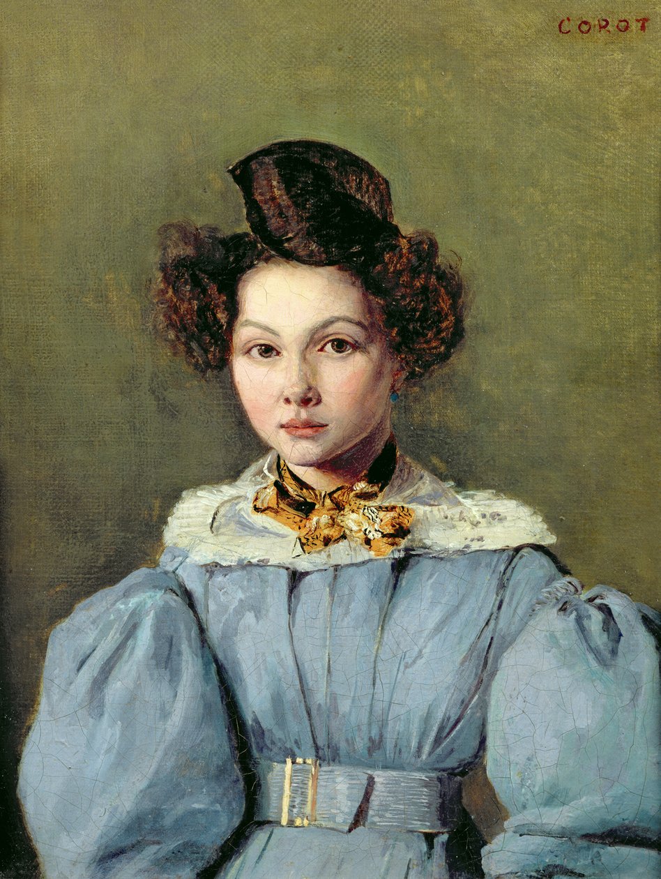 Marie Louise Sennegon，1831年 作者 让·巴蒂斯特·卡米尔·科罗