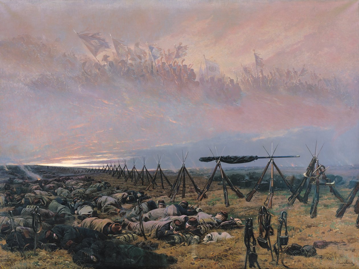 梦想，1888年 作者 让·巴蒂斯特·爱德华·Detaille
