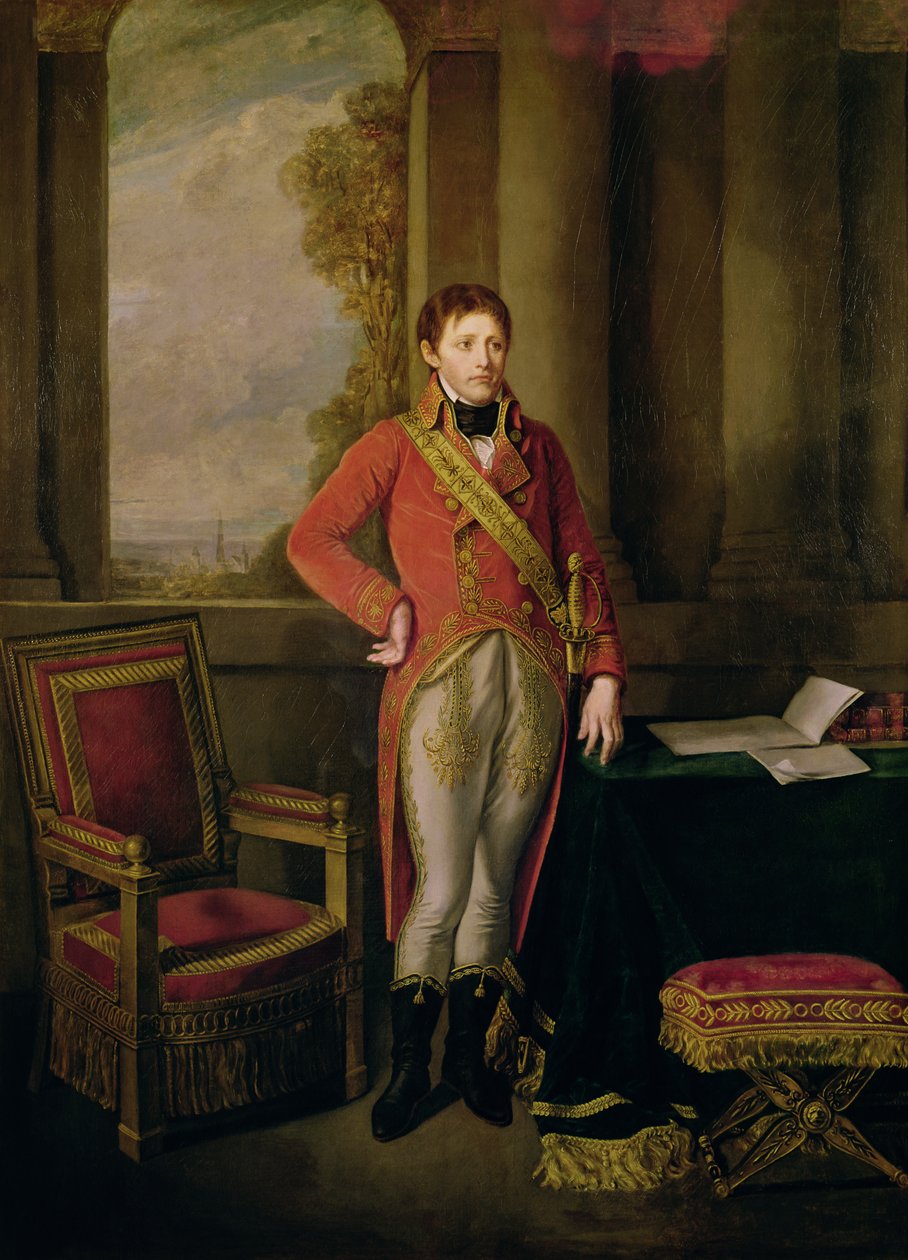 Napoleon Bonaparte（1769-1821）担任第一任领事，1799-1805 作者 让·巴蒂斯特·格鲁兹