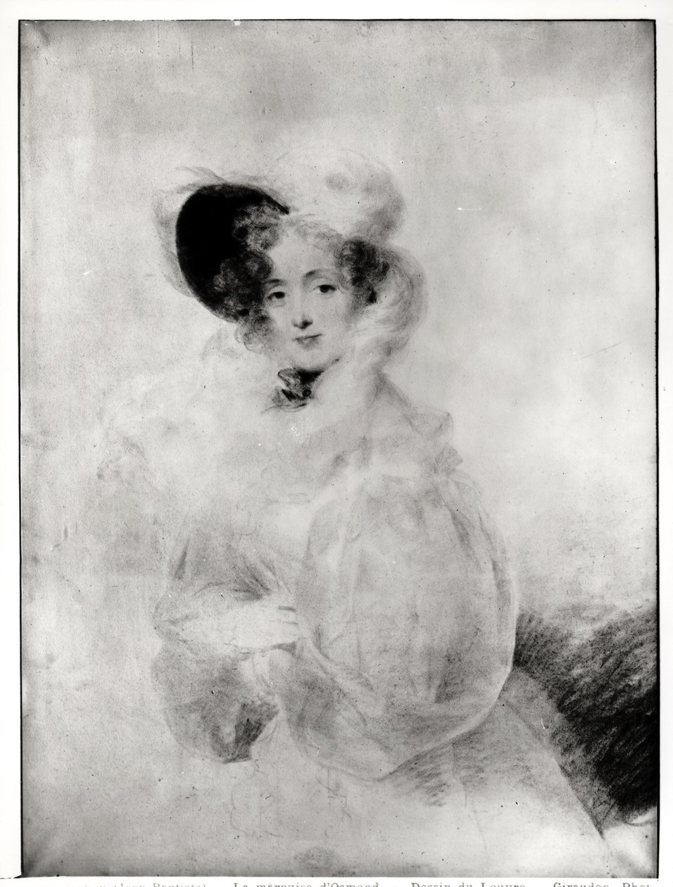 Charlotte Louise Eleonore Adelaide d&39;Osmond，伯爵夫人de Boigne（1781-1866）19世纪初（画布上的粉彩） 作者 让-巴蒂斯特·伊萨贝