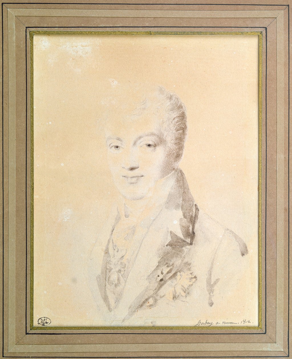Klemens Wenzel Nepomuk Lothar（1773-1859）Metternich-Winneburg王子，1812年 作者 让-巴蒂斯特·伊萨贝