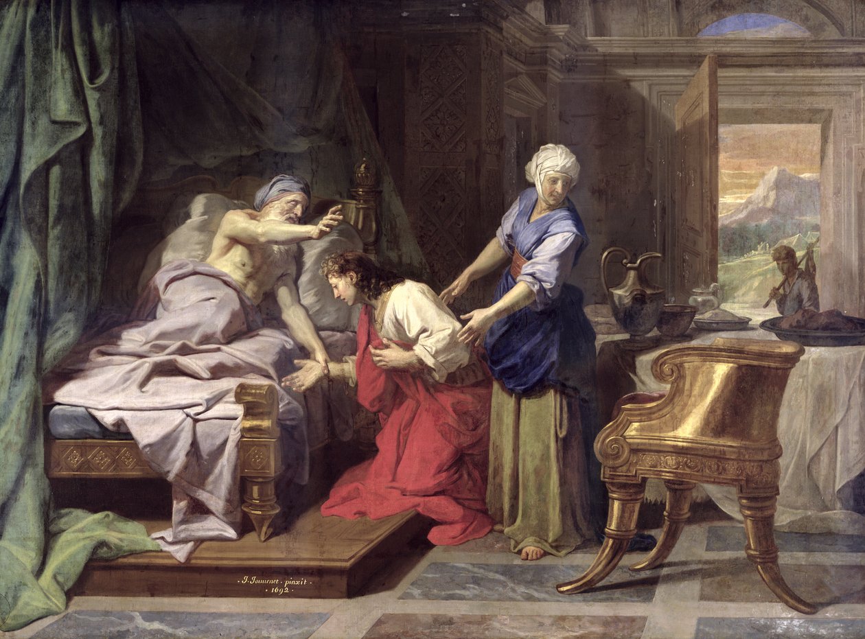 以撒祝福雅各，1692年 作者 让·巴蒂斯特（Jean Baptiste Jouvenet）