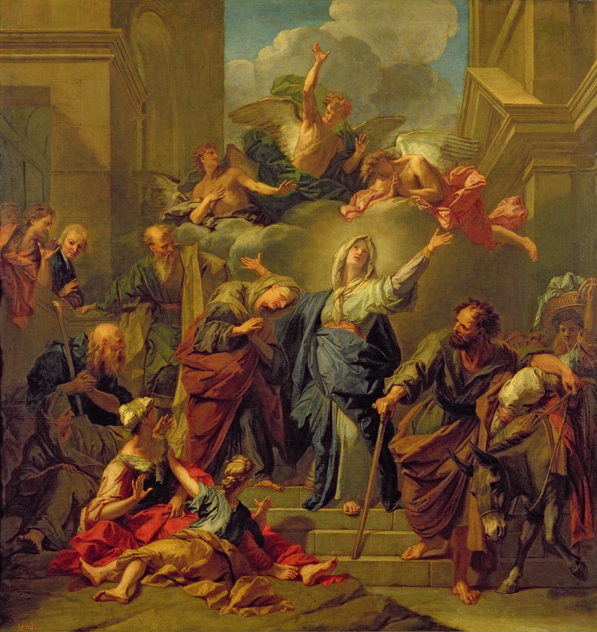 Magnificat的麦当娜 作者 让·巴蒂斯特（Jean Baptiste Jouvenet）