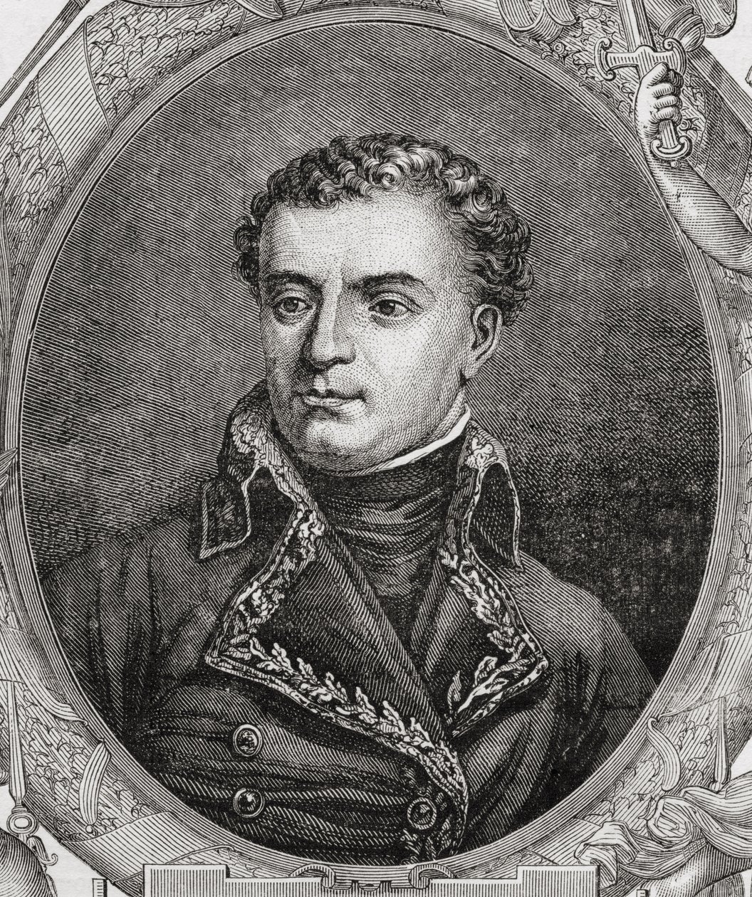 Dominique-Catherine Perignon（1754-1818）Marquis de Grenade，来自“法国革命史”，Louis Blanc（1811-82），由Pannemaker镌刻（1822年）1847-62 作者 让·巴蒂斯特·利纳德