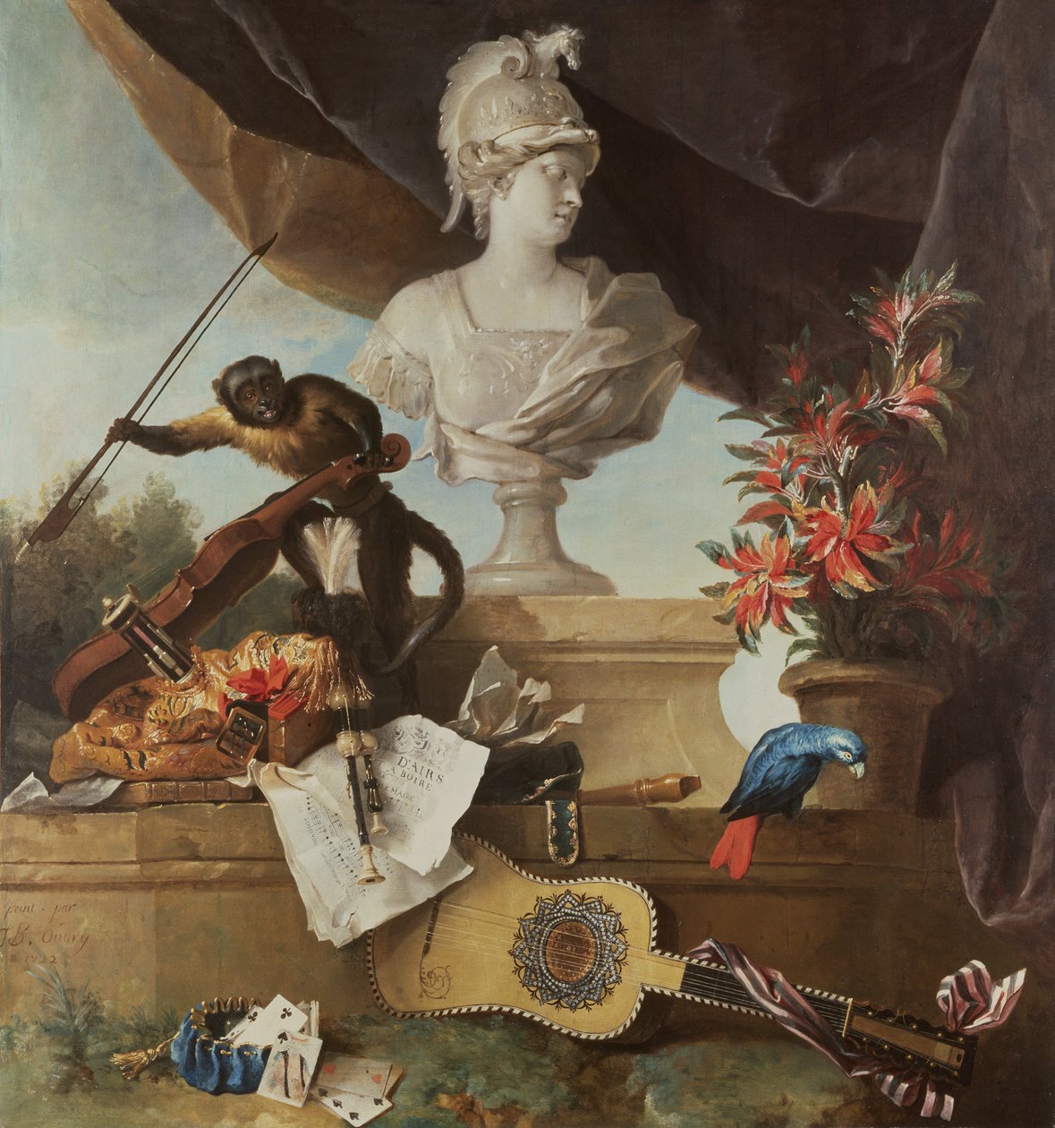 四大洲：欧洲，1722年（另见115958） 作者 让·巴蒂斯特·奥德里（Jean Baptiste Oudry）