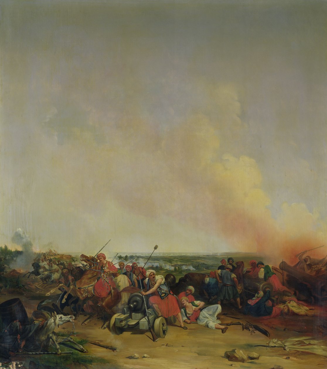 Sidi-Ferruch战役，1830年6月14日 作者 让·巴蒂斯特（Jean Baptiste）