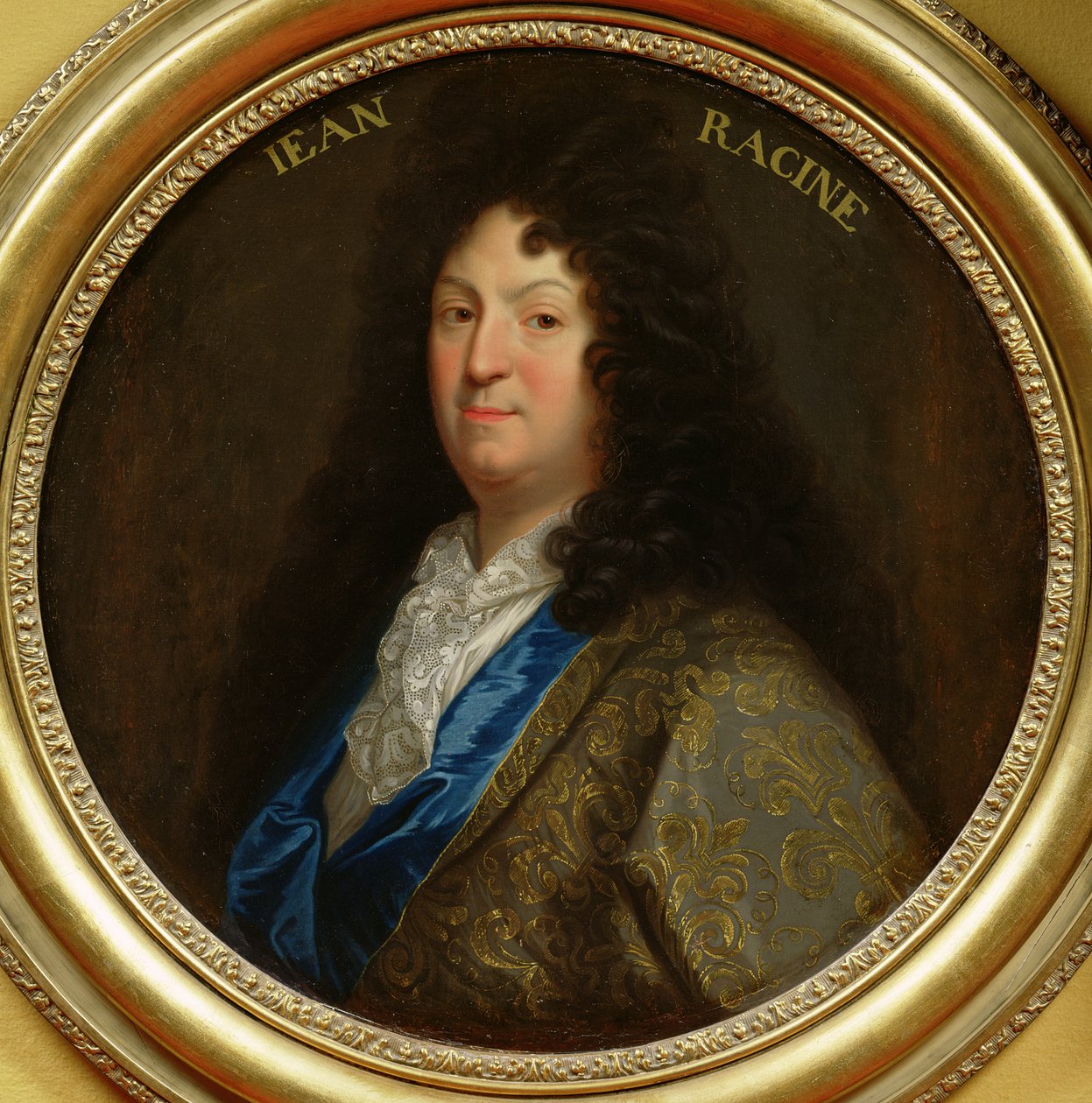 Jean Racine的肖像（1639-99） 作者 让·巴蒂斯特·桑特尔