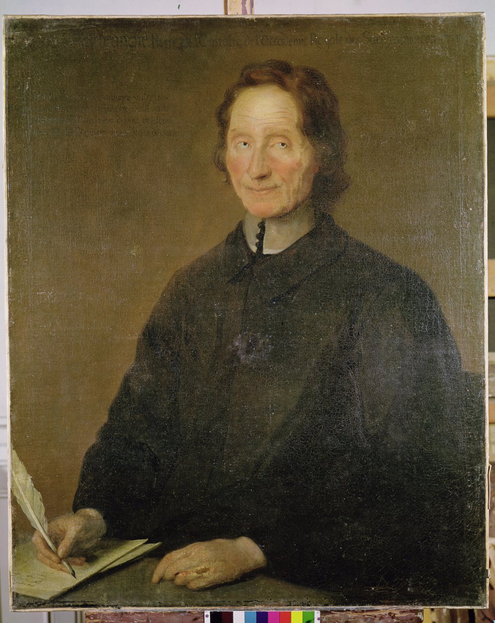 Nicolas de Malebranche（1628-1715）19世纪初的肖像 作者 让·巴蒂斯特·桑特尔