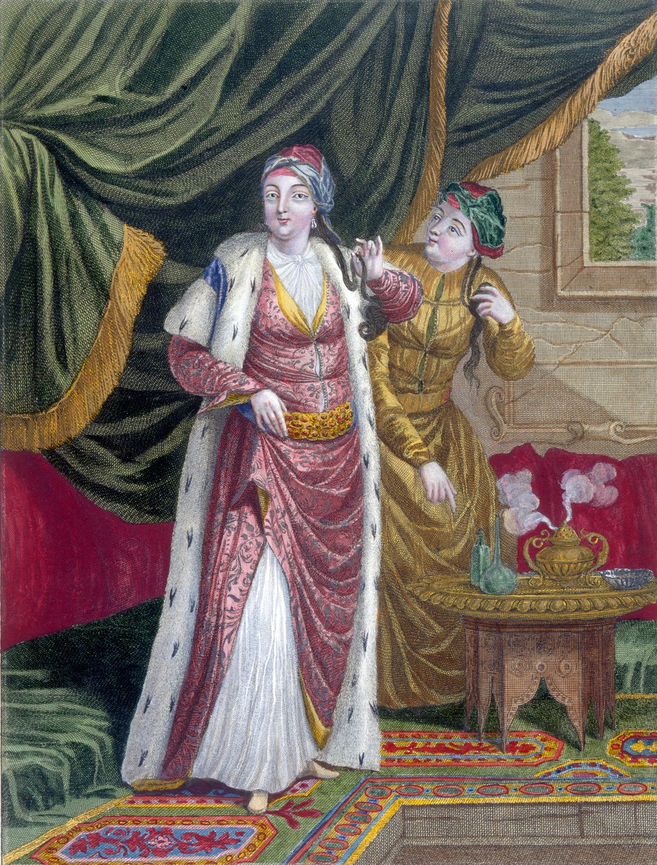 Sultana Asseki，c.1708 作者 让·巴蒂斯特·范穆尔