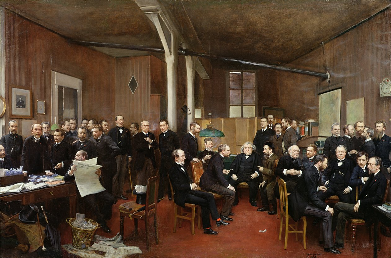 Le Journal des Debats，1889年 作者 让·贝罗