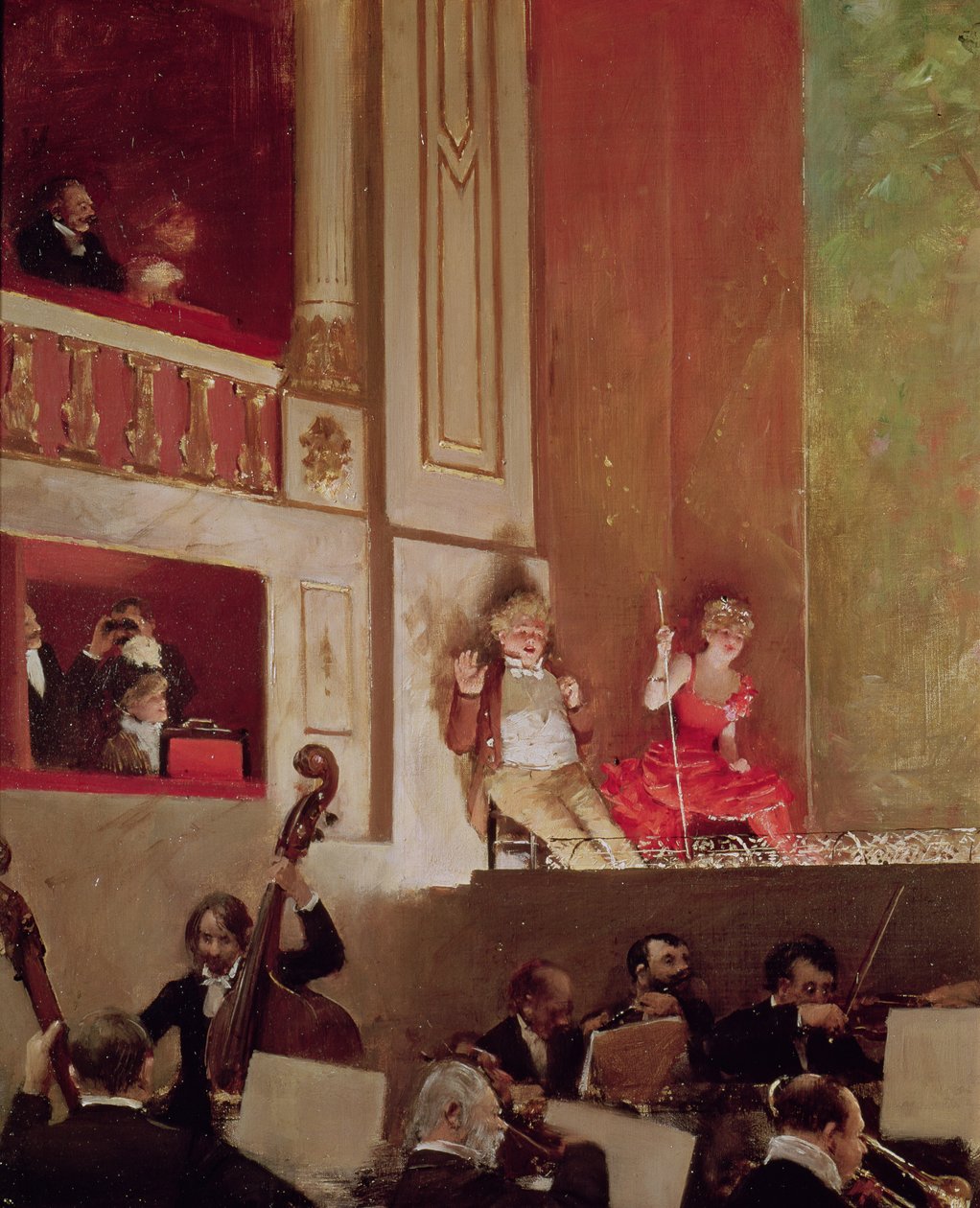 Rev。at theatre des Varietes，c.1885 作者 让·贝罗