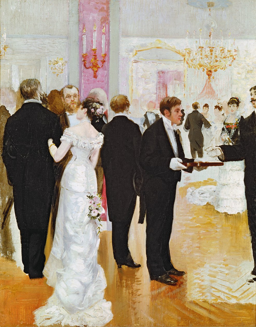 婚礼招待会，c.1900 作者 让·贝罗