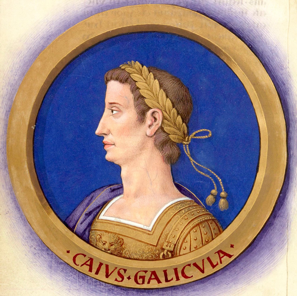 十二个凯撒的描述与他们的数字4-Caligula 作者 让·布迪雄