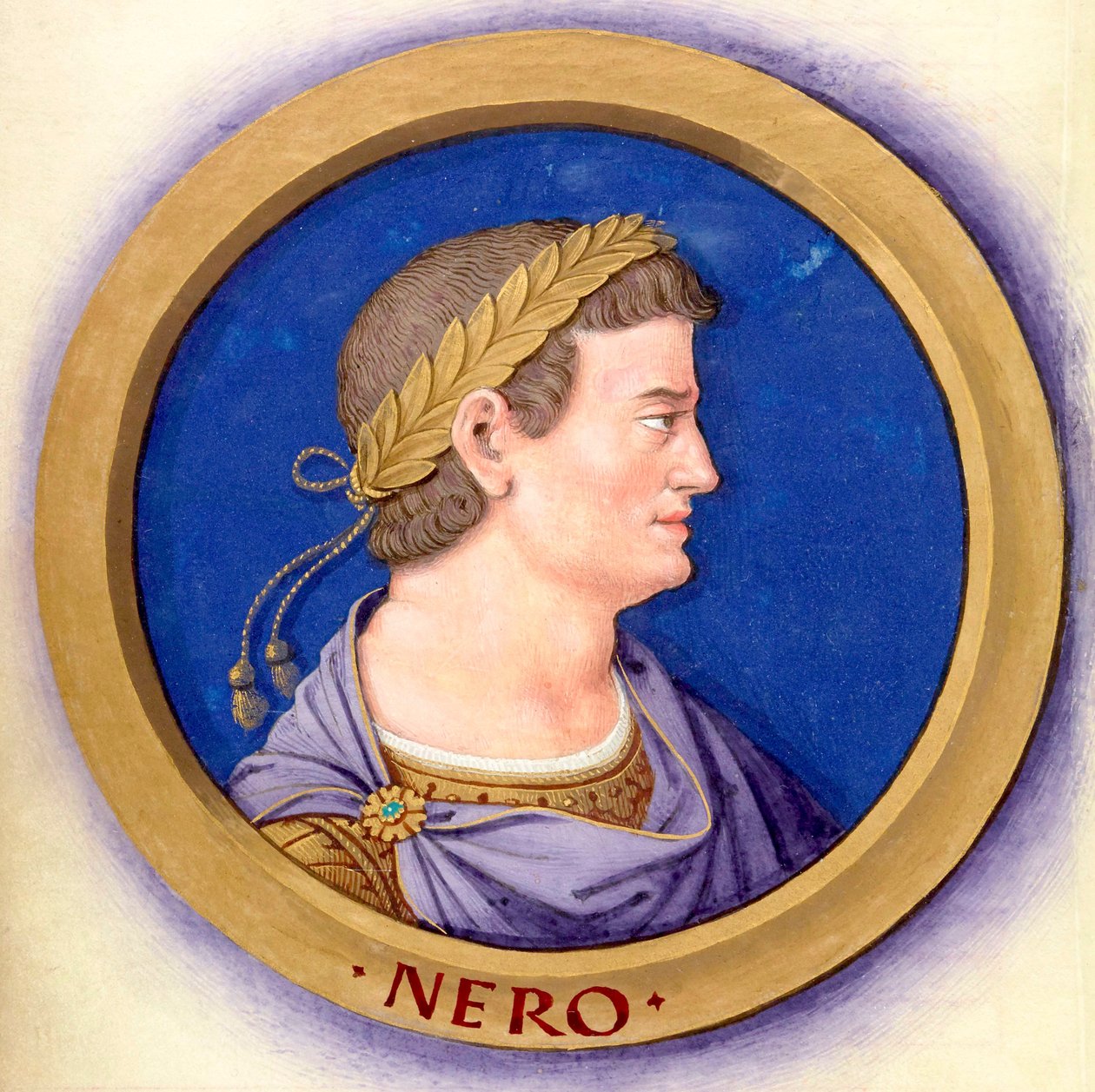 十二个凯撒的描述及其数字6-Nero 作者 让·布迪雄