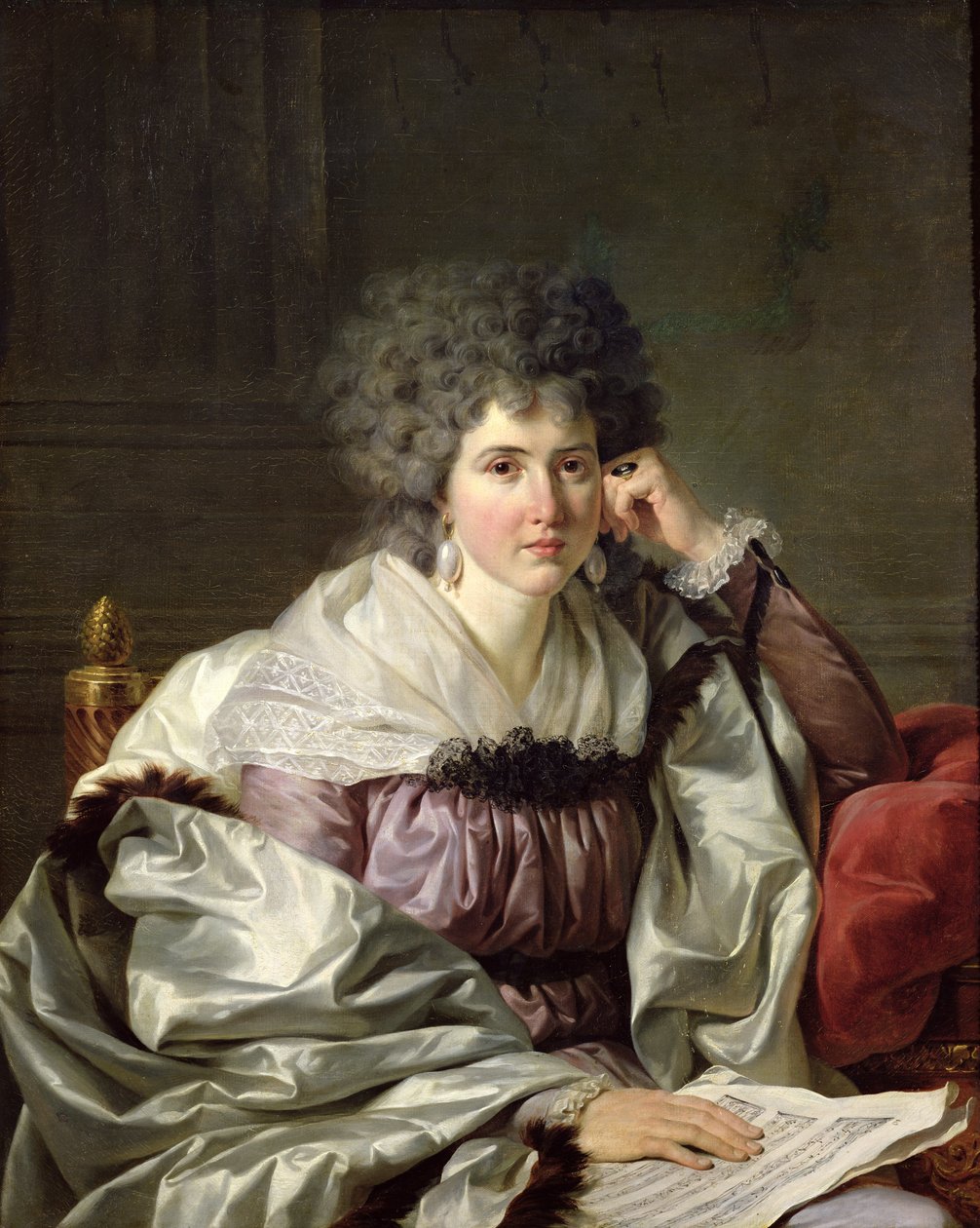 Nicaise Perrin女士，凯瑟琳德勒兹 作者 让·查尔斯·尼卡瓦斯·佩林