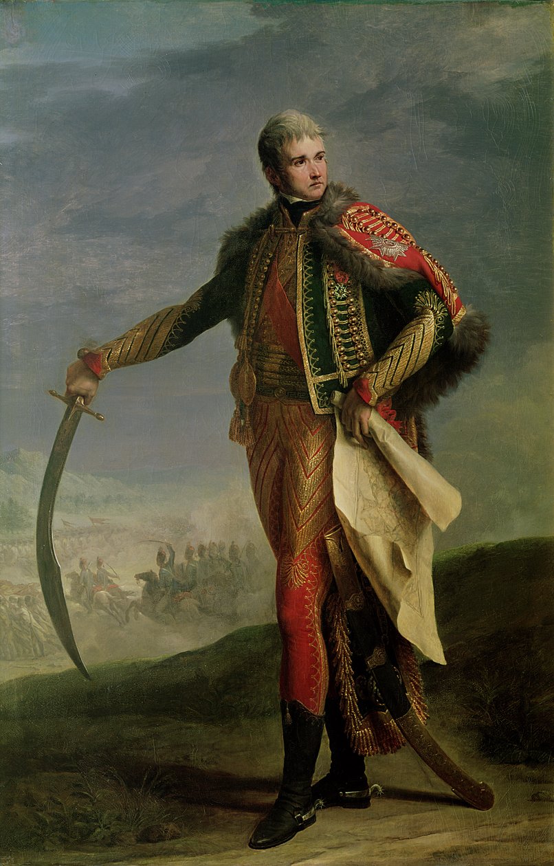 Jean Lannes（1769-1809）蒙特贝罗公爵的肖像，1805-10 作者 让·查尔斯·尼卡瓦斯·佩林