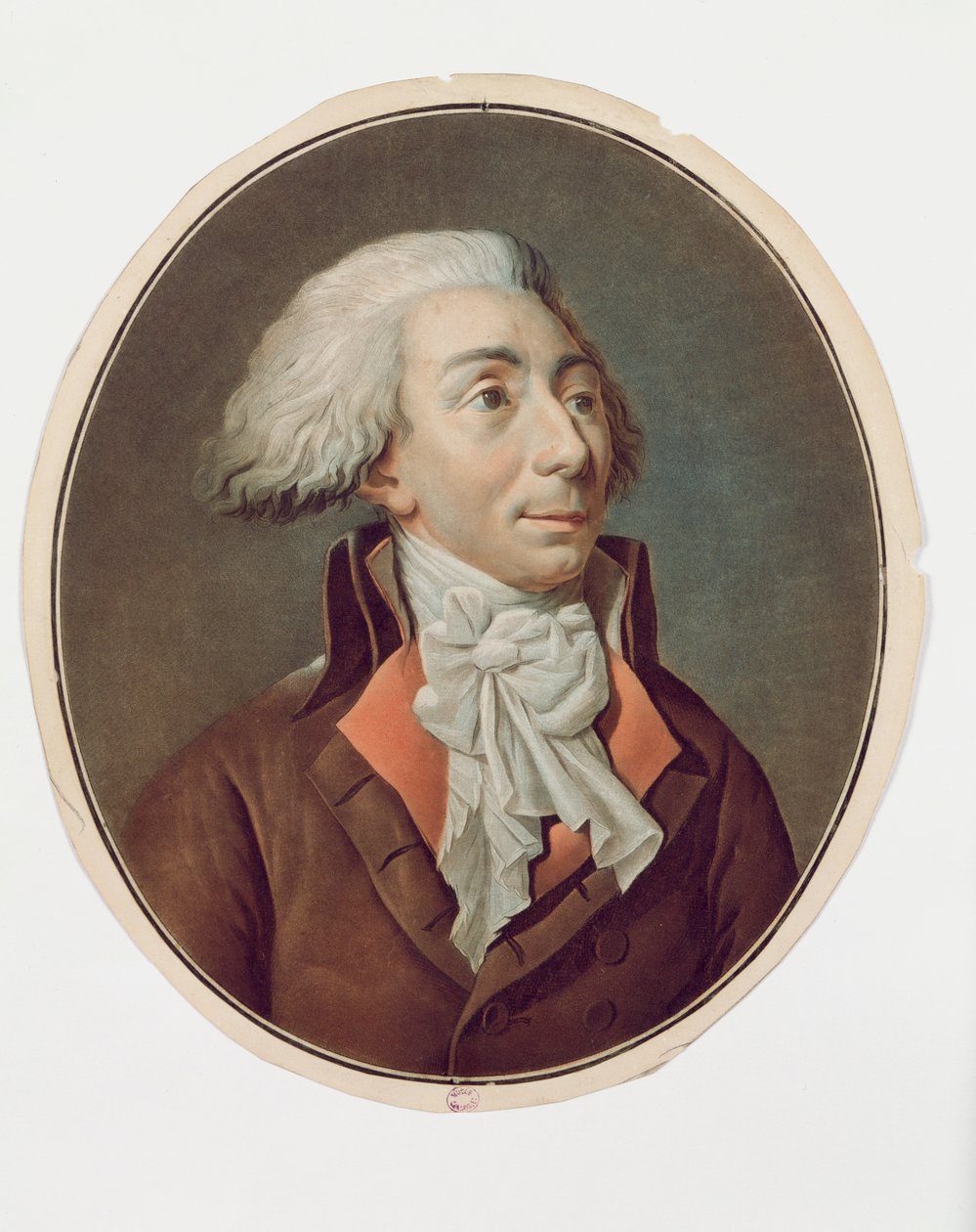 路易 - 米歇尔圣法尔乔的传教士（1760-93）1792（aquatint） 作者 让·弗朗索瓦·加尼雷