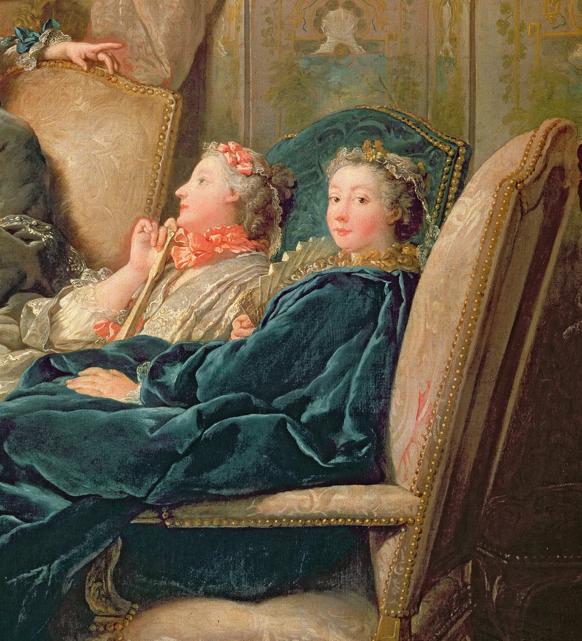 来自Moliere的阅读，c.1728详细信息29516 作者 让·弗朗索瓦·德·特洛伊