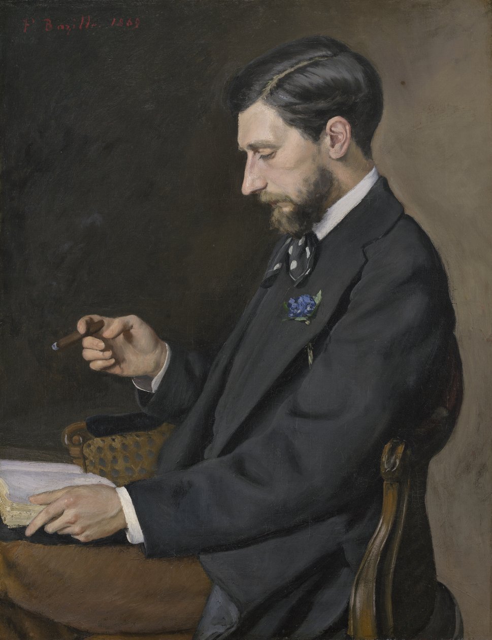 EdmondMaître，1869年 作者 让·弗雷德里克·巴齐尔