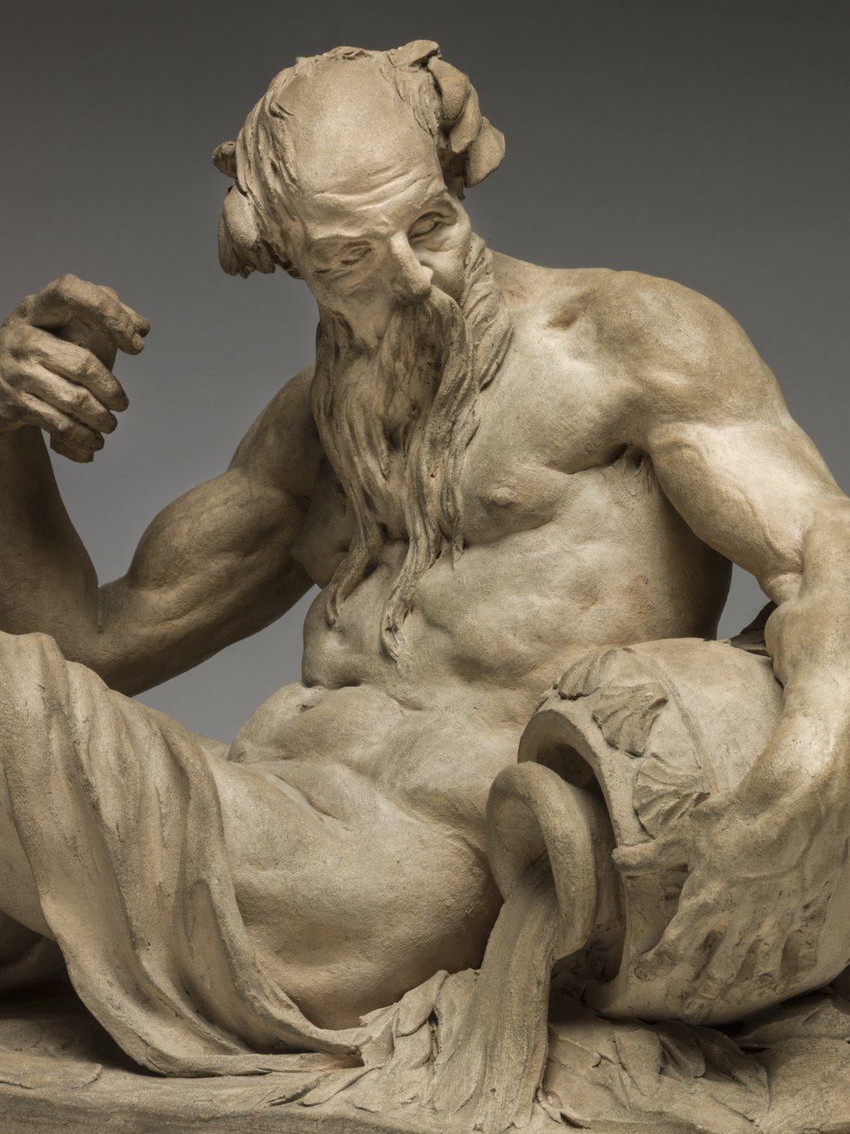 河神，1755年（兵马俑） 作者 让·雅克·卡菲里（Jean Jacques Caffieri）
