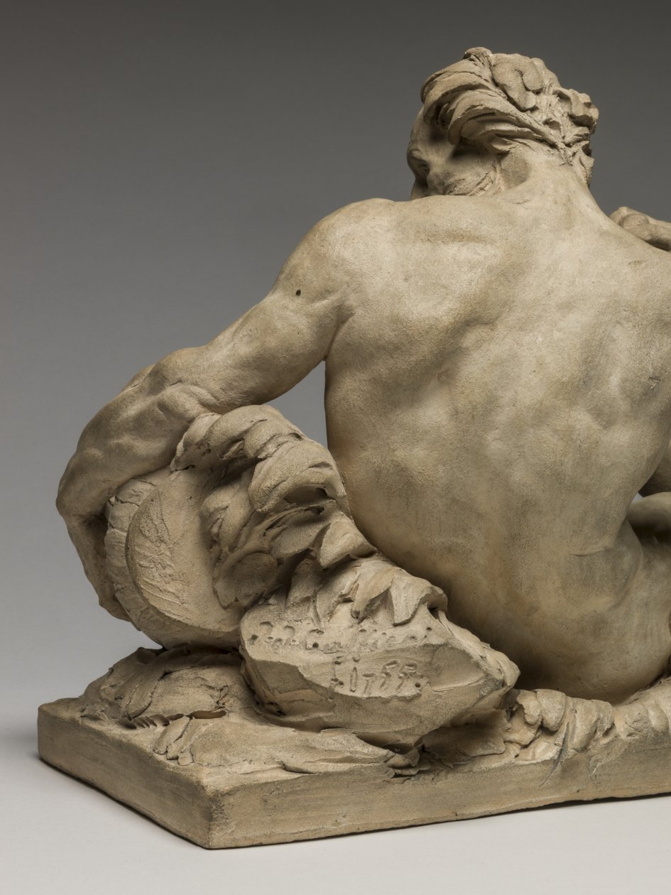 河神，1755年（兵马俑） 作者 让·雅克·卡菲里（Jean Jacques Caffieri）
