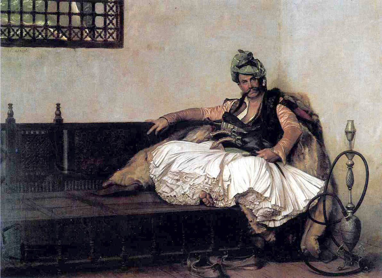 Bashi-Bouzouk Chief, c.1881  作者 让·莱昂·杰罗姆