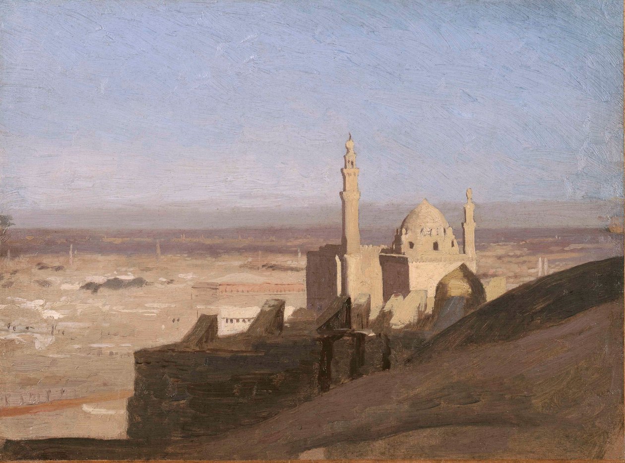 开罗的视图，c.1861-62 作者 让·莱昂·杰罗姆