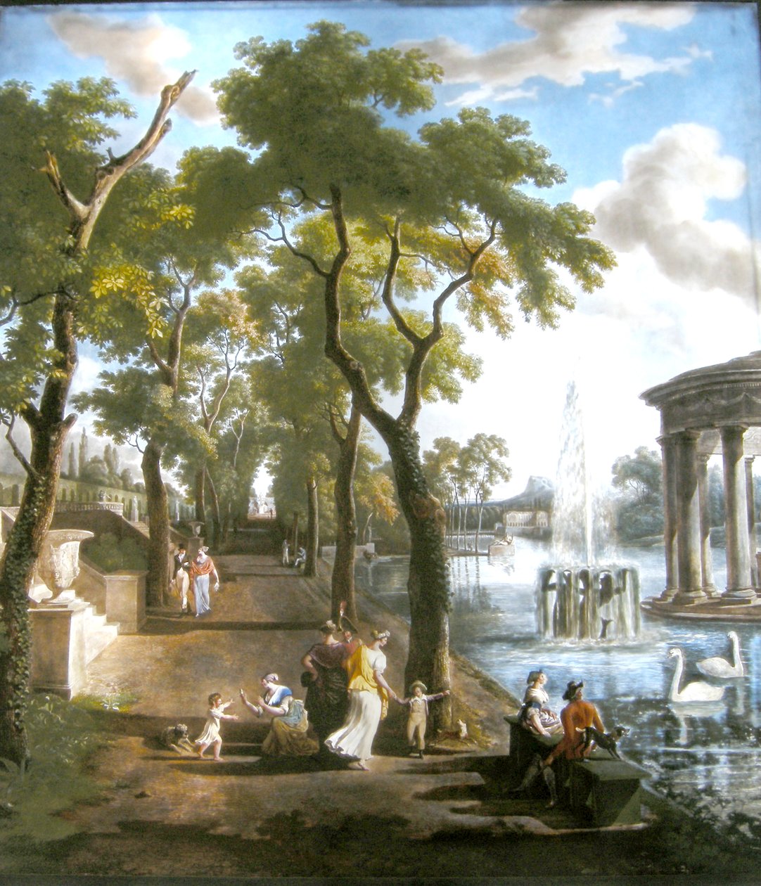 想象景观，Dihl工厂，1806（玻璃油） 作者 让·路易·德·马恩