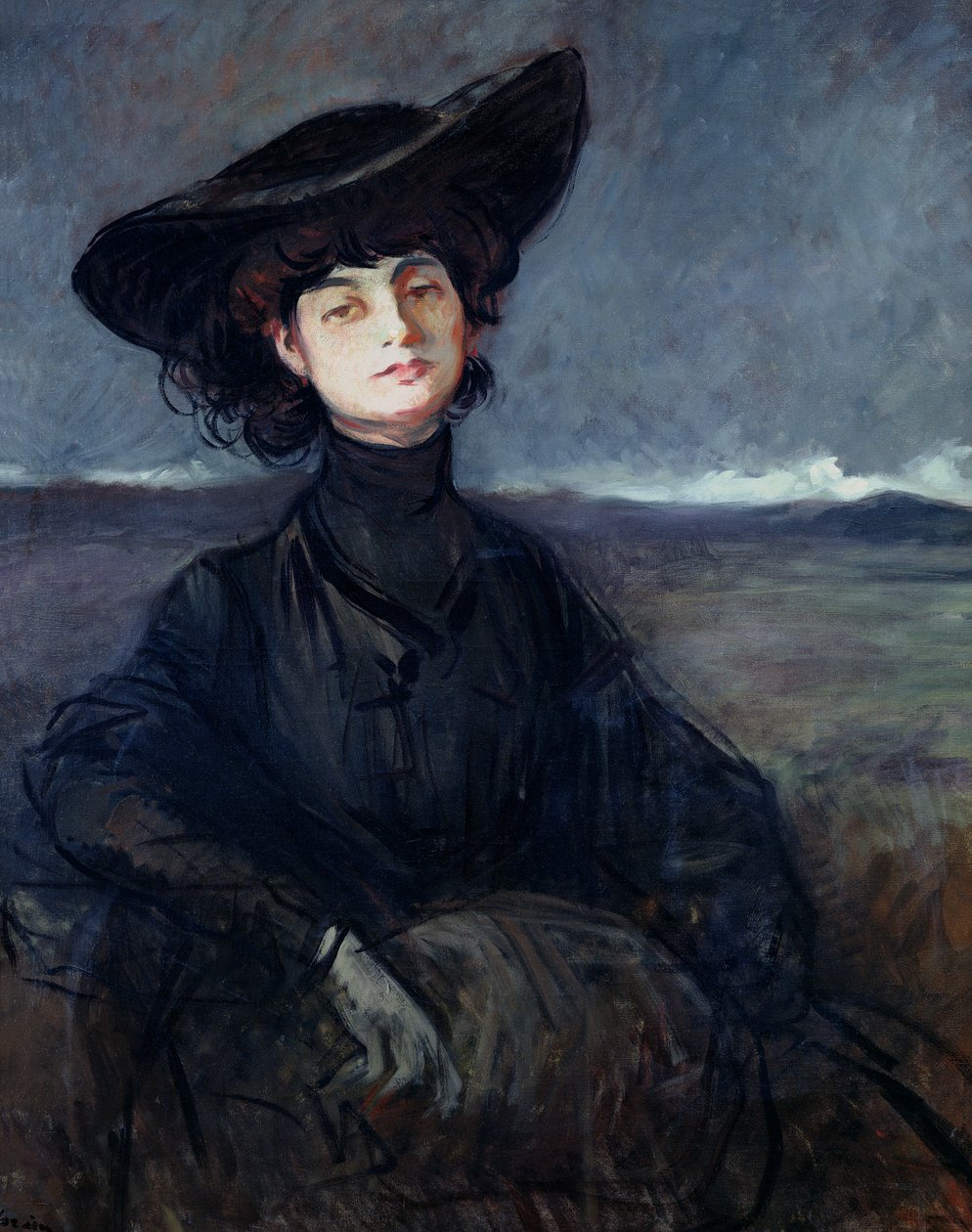 Anna de Noailles（1876-1933） 作者 让·路易·佛兰