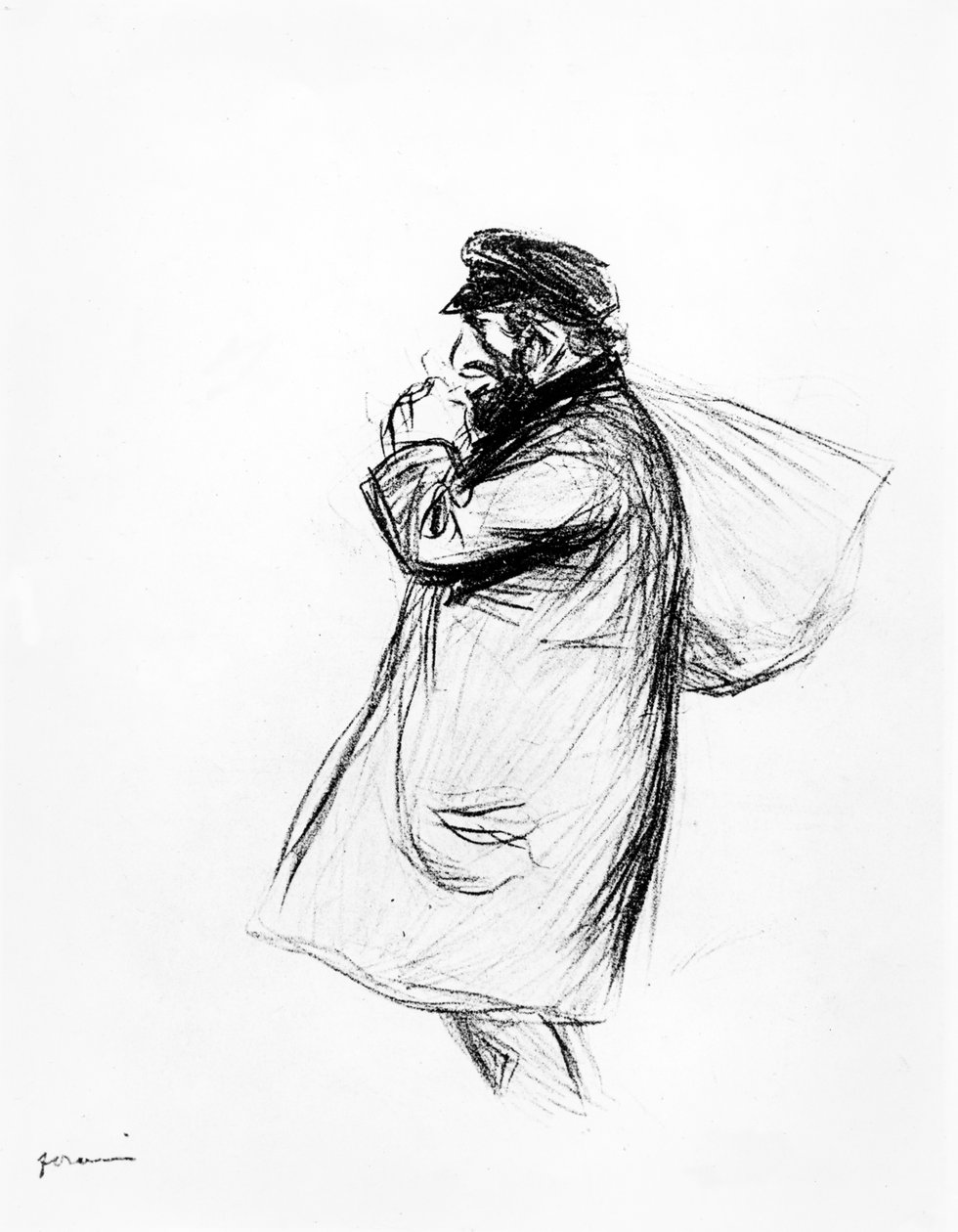 犹太人的Pedlar，1880-90 作者 让·路易·佛兰