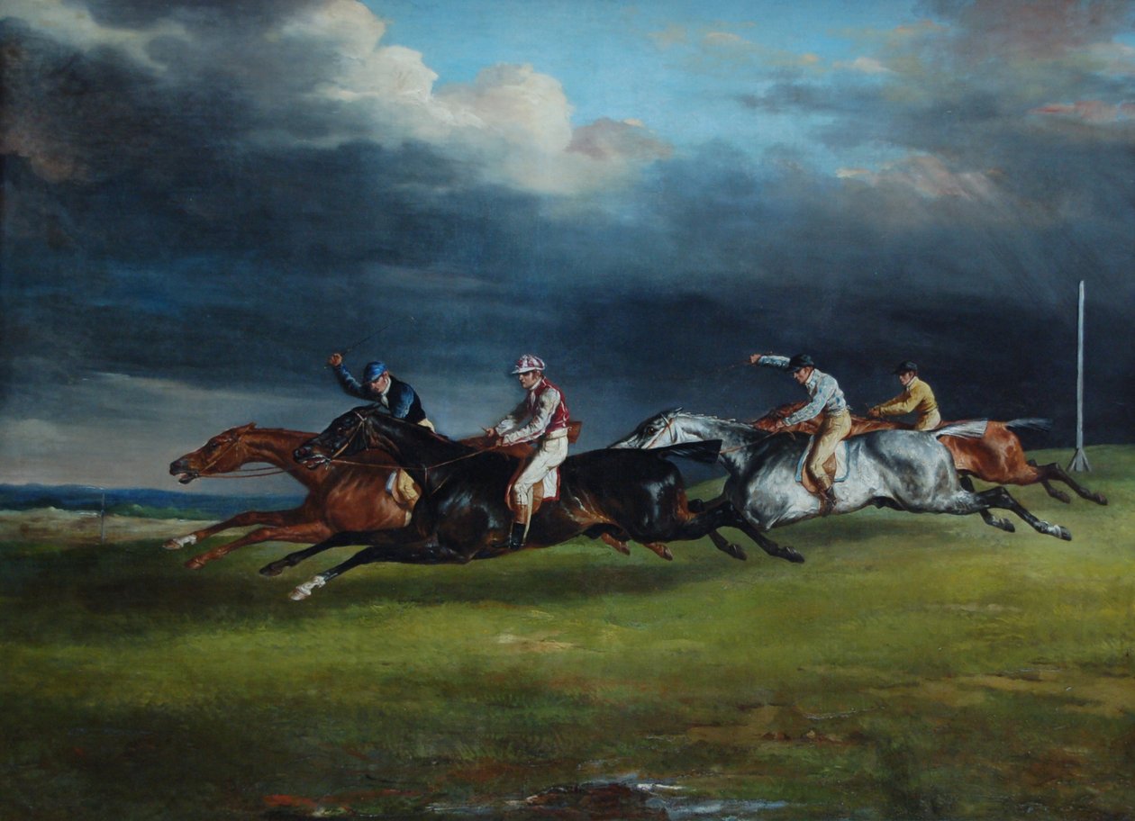 赛马说德比 作者 西奥多·杰里科（Theodore Gericault）