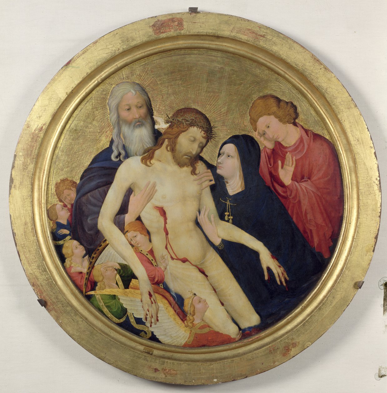 Pieta，c.1400 作者 让·马洛（Jean Malouel）或梅尔威尔（Maelwael）