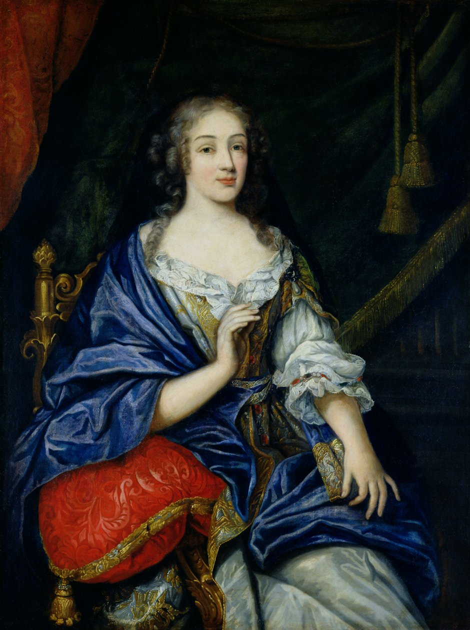 Baume le Blanc（1644-1710）Vaujour公爵夫人的Francoise-Louise肖像，名为Mademoiselle de la Valliere 作者 让·诺克雷特