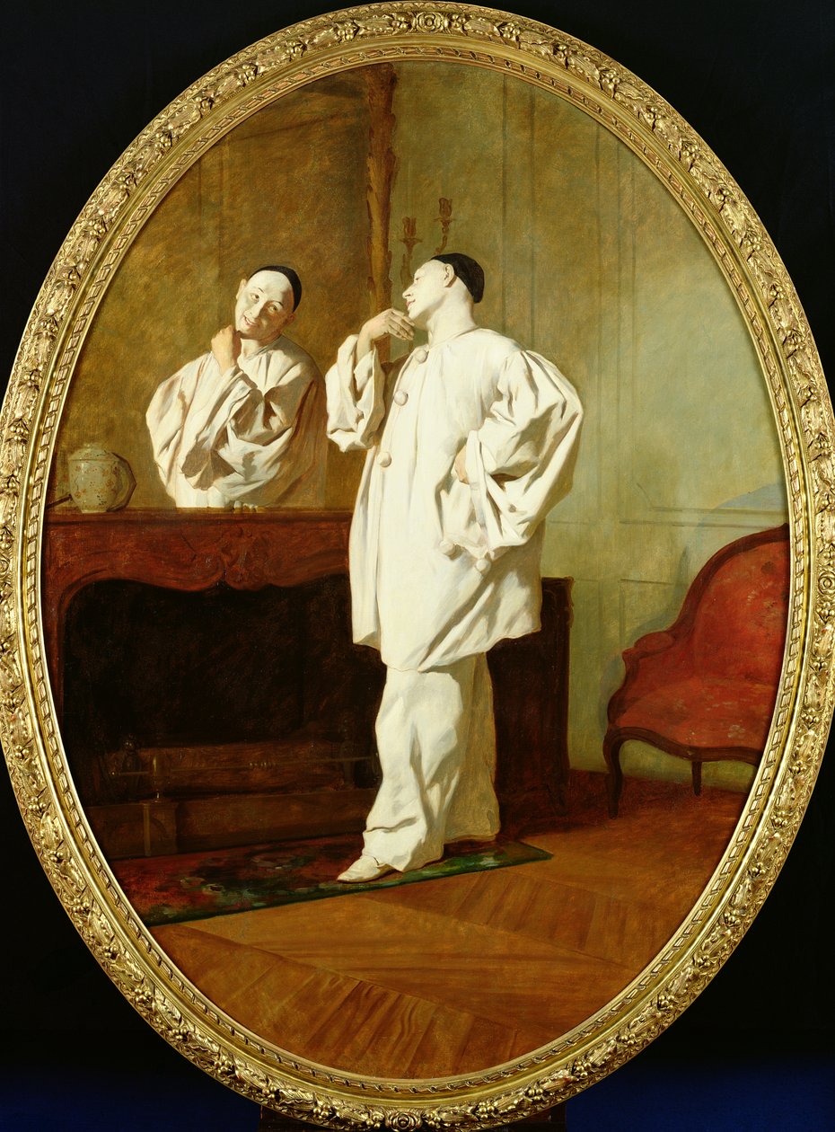 Charles Deburau的肖像（1829-73） 作者 让·皮佐斯