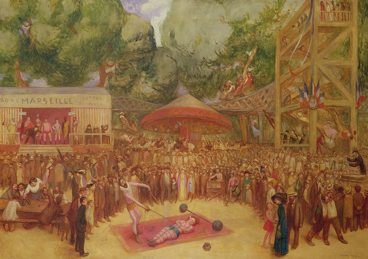 圣云的博览会，c.1920 作者 让·韦伯