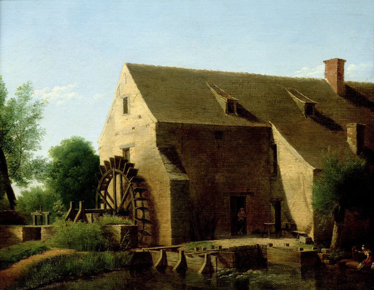 A Mill，1800-06 作者 让·维克多·贝尔汀